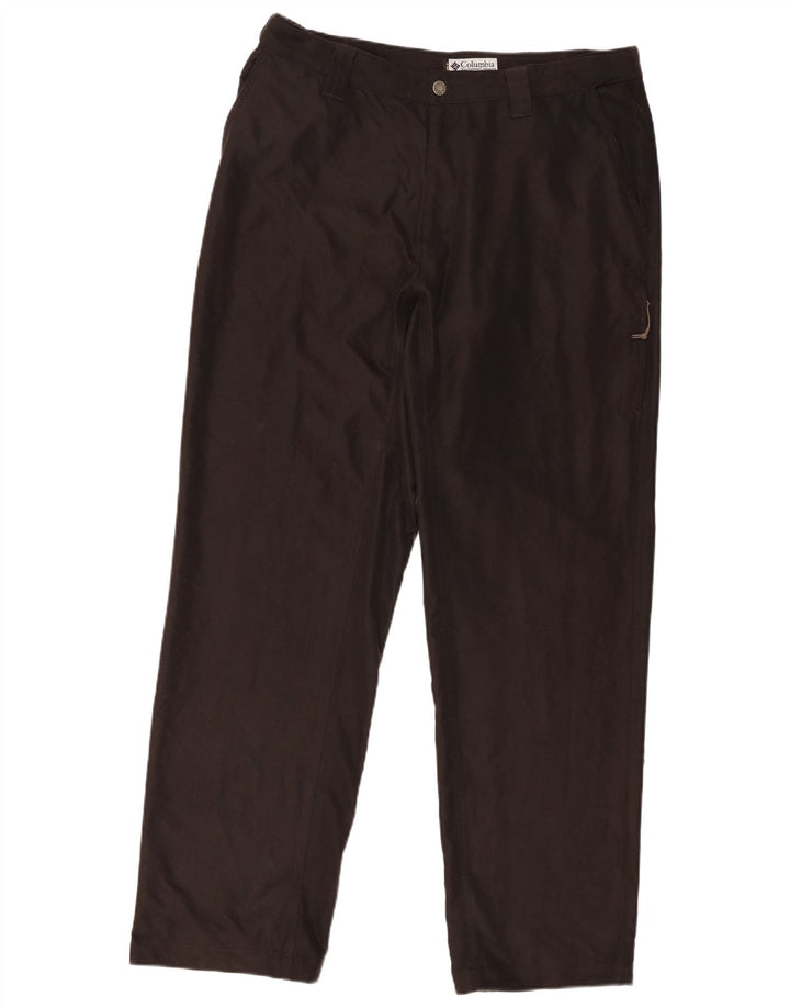 Columbia Gerade Herren-Cargohose W36 L33 Braunes Polyester