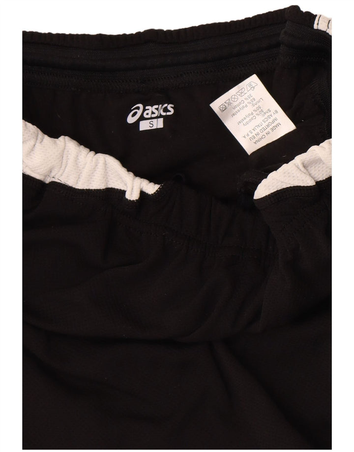 Asics Damen Sportshorts UK 10 Small Schwarz Colourblock