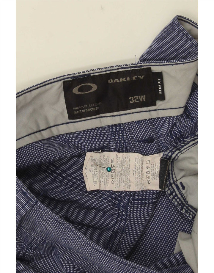 Oakley Herren Freizeitshorts W32 mittelblaue Baumwolle