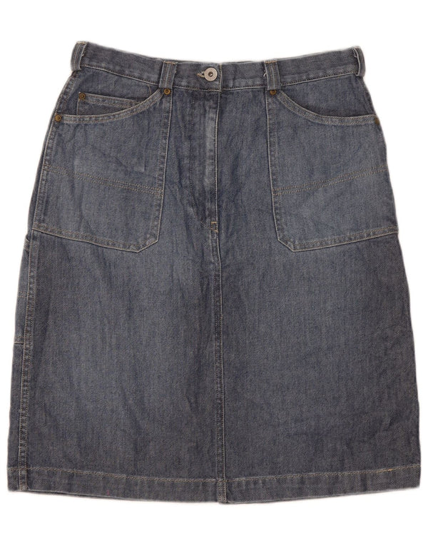 Replay Damen-Jeans-Cargorock W29 mittelblaue Baumwolle