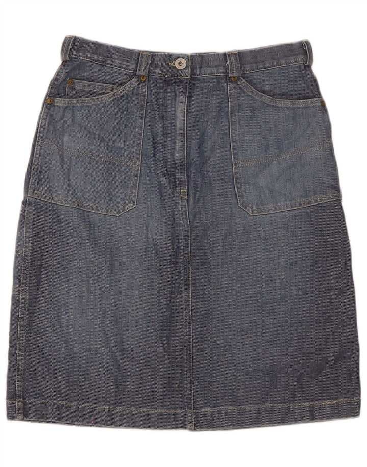 Replay Damen-Jeans-Cargorock W29 mittelblaue Baumwolle