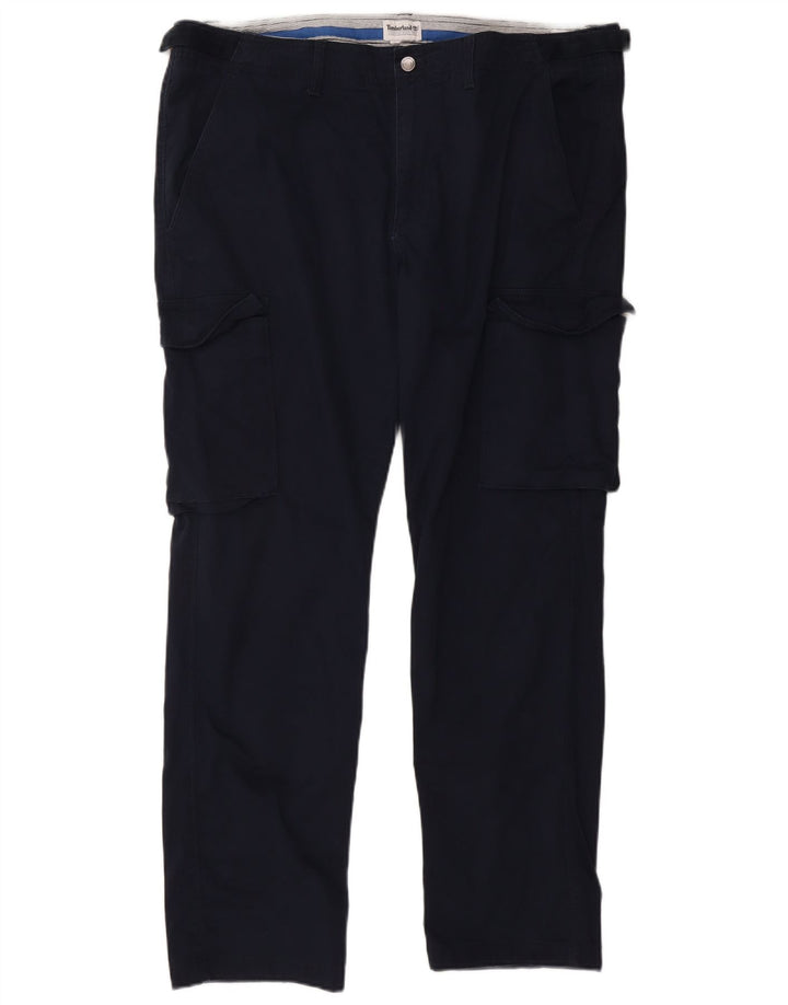 TIMBERLAND Gerade Cargohose für Herren, W42, L31, Marineblau