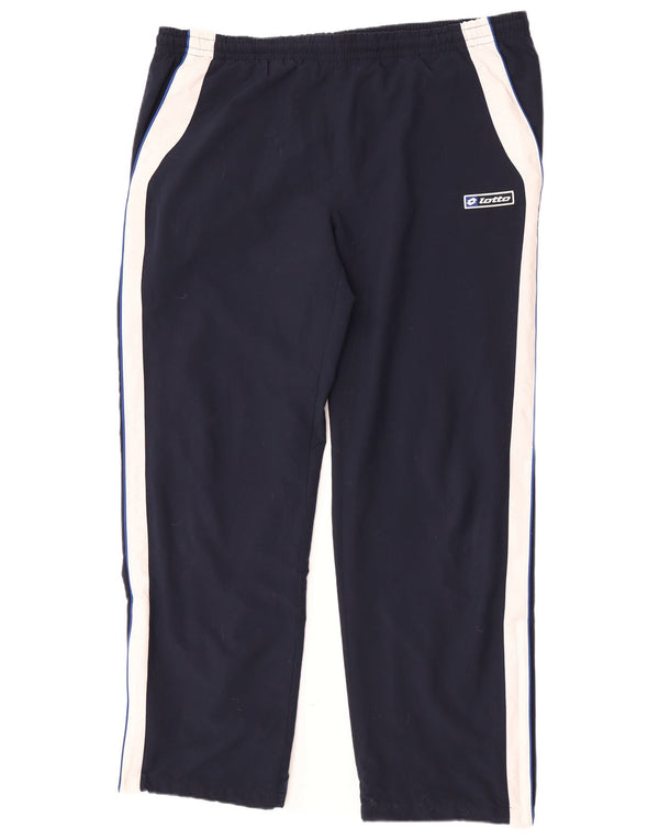 Lotto Herren-Trainingshose, UK 44/46, 2XL, Marineblau, Farbblock-Polyester