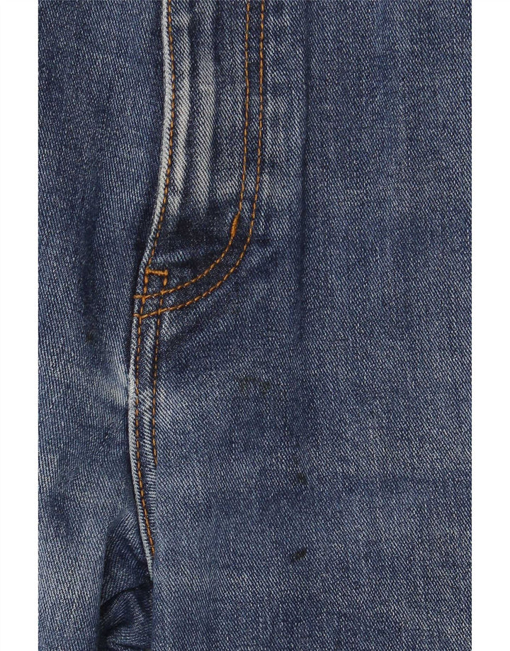 Wrangler Herren Texas Stretch Straight Jeans W42 L28 Blaue Baumwolle