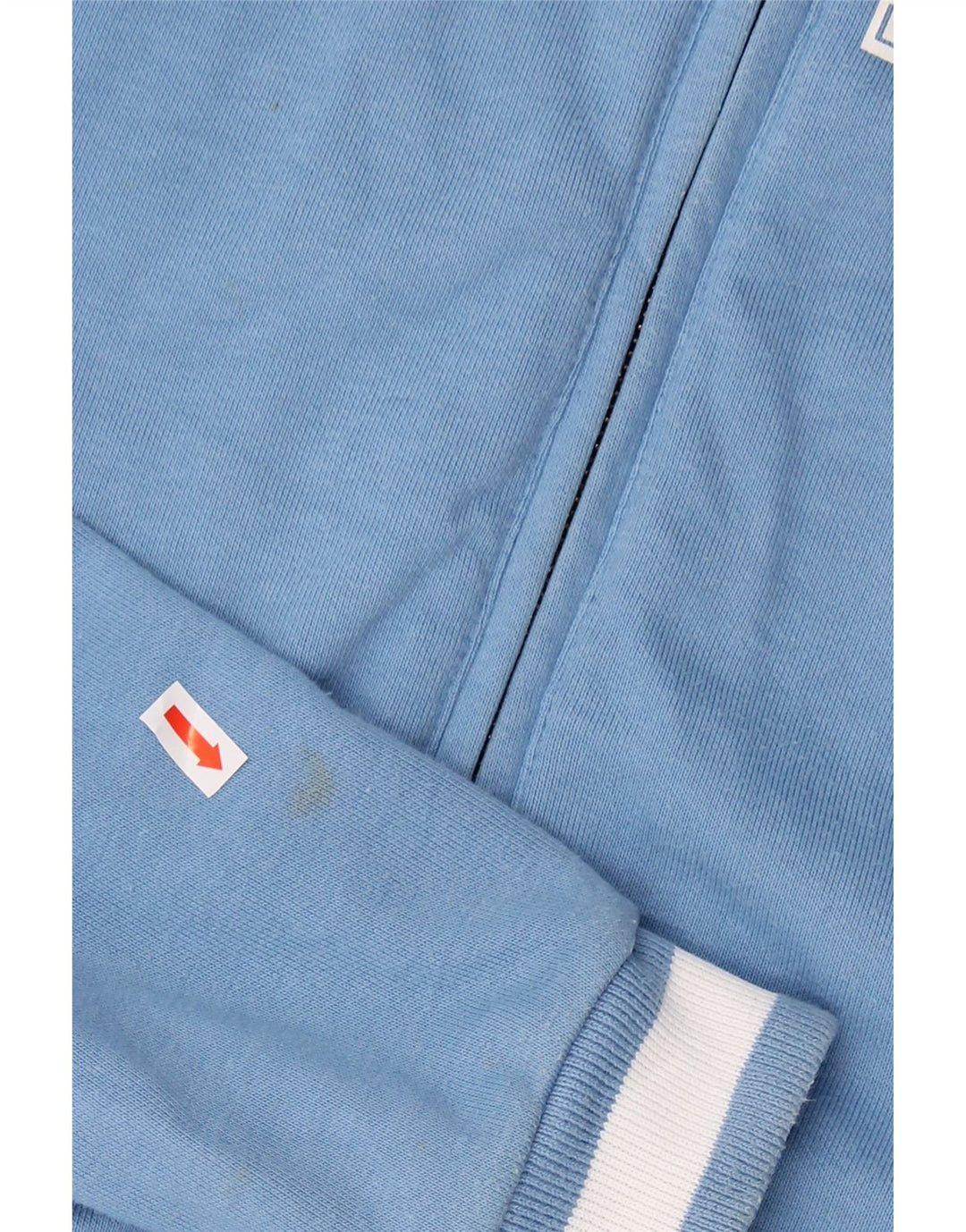 CHAMPION Mens Graphic Tracksuit Top Jacket XL Blue Cotton