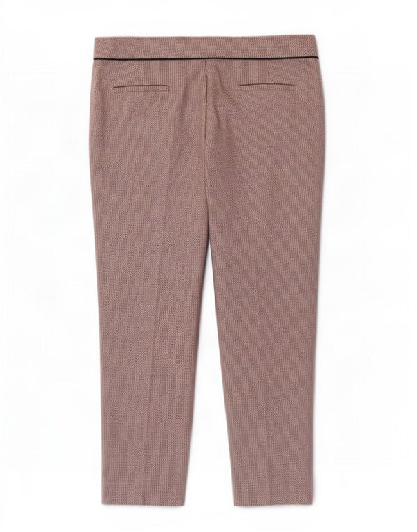 Marks & Spencer Damen Caprihose UK 14 Large W34 L23 Orange Geometrisch