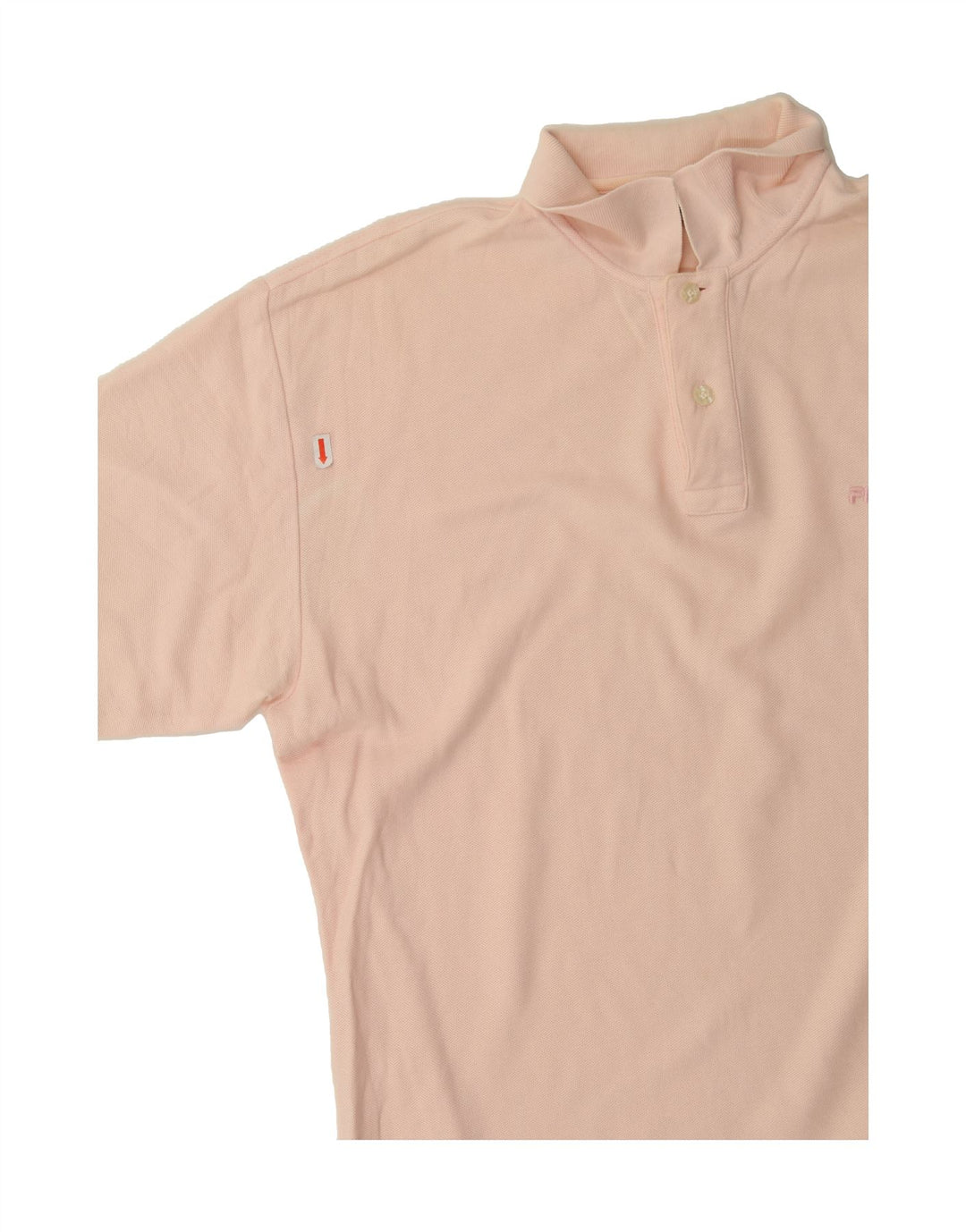 FILA Mens Polo Shirt IT 48 Medium Pink Cotton Vintage Fila and Second-Hand Fila from Messina Hembry 