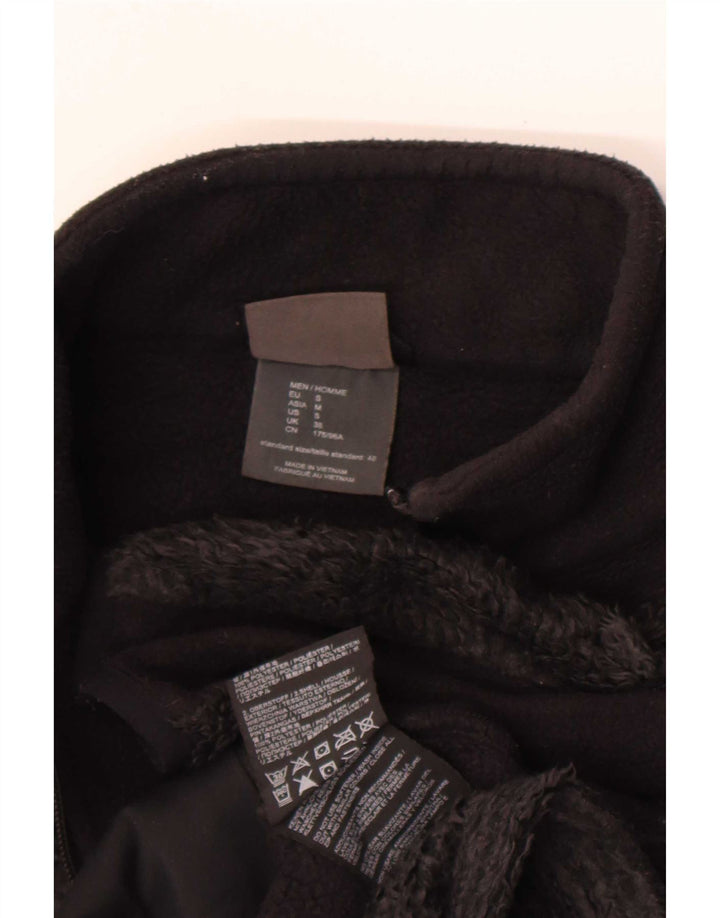 Jack Wolfskin Herren Fleecejacke UK 38 Small Schwarz Polyester