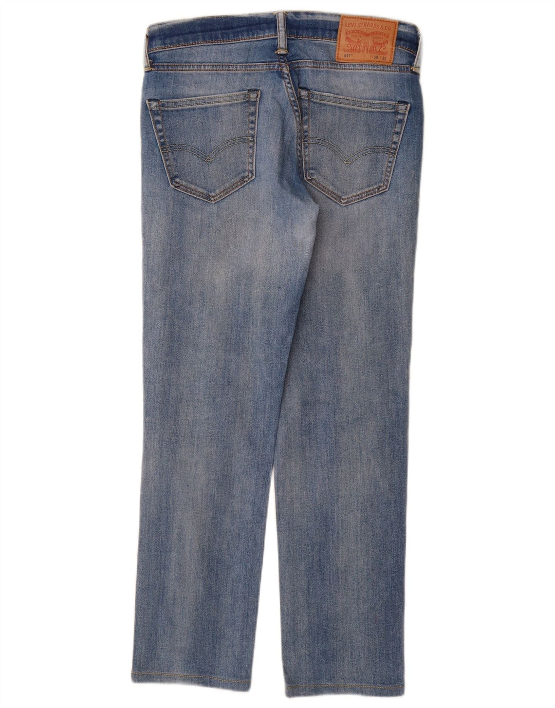 Levi's Herren 511 Slim Jeans W29 L29 Blaue Baumwolle