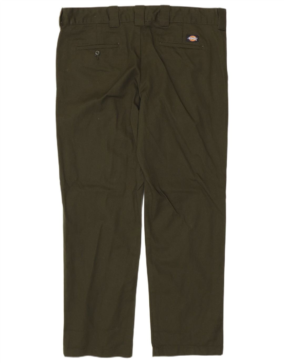DICKIES Slim Straight Chino-Hose für Herren, W38, L32, Khaki, Polyester