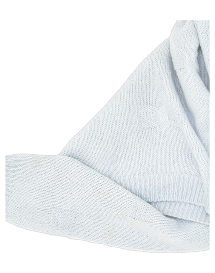 VINTAGE Womens Crew Neck Jumper Sweater UK 16 Large Blue Cotton | Vintage Vintage | Thrift | Second-Hand Vintage | Used Clothing | Messina Hembry 