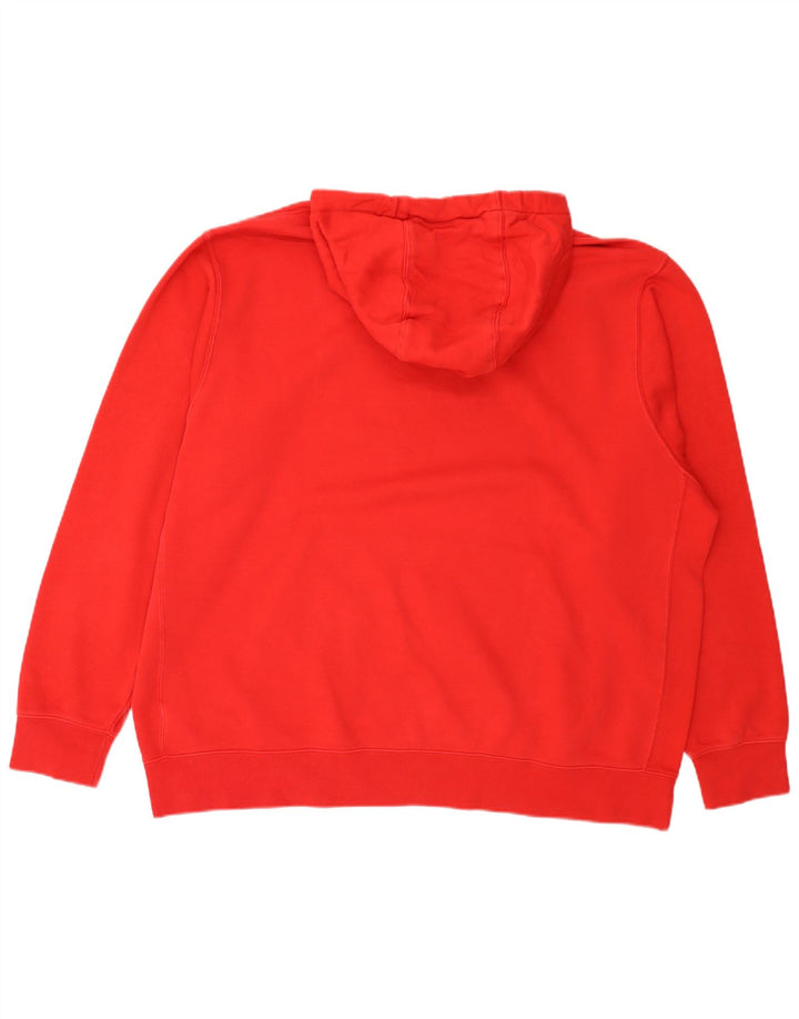 Nike Herren Kapuzenpullover 2XL aus roter Baumwolle