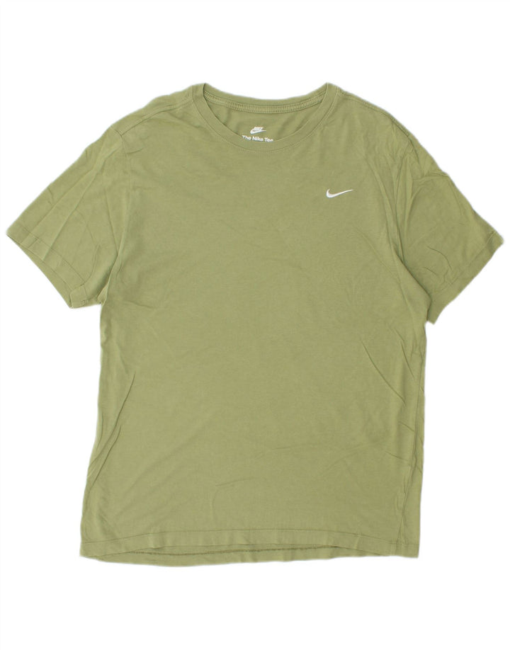 Nike Herren T-Shirt Top Mittelgrün