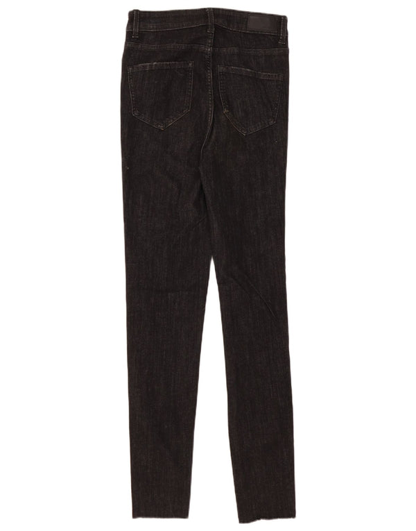 Marks & Spencer Damen The Ivy Skinny Jeans UK 8 Small W28 L30 Schwarz