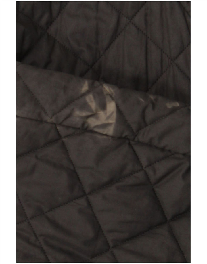 Barbour Herren Steppjacke UK 40 Large Schwarz