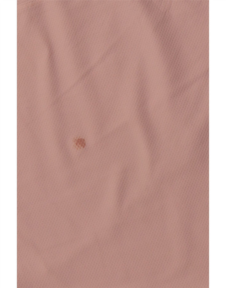 LULULEMON Langärmliges Damen-Crop-Top mit lockerer Passform, UK-Größe 14, Mittelrosa