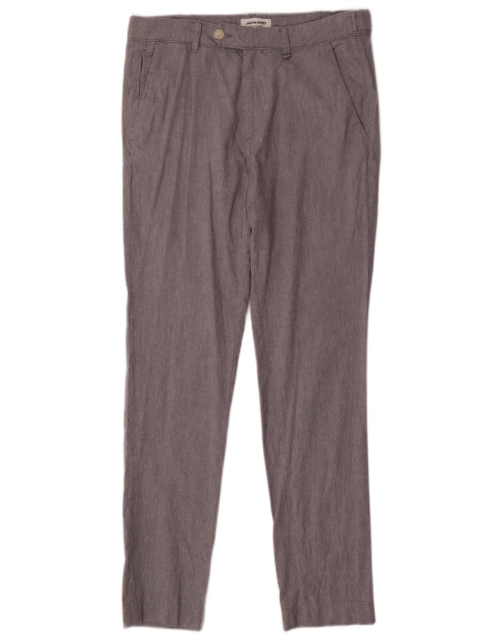Jack & Jones Slim Chino-Hose für Herren, W32, L32, Grau