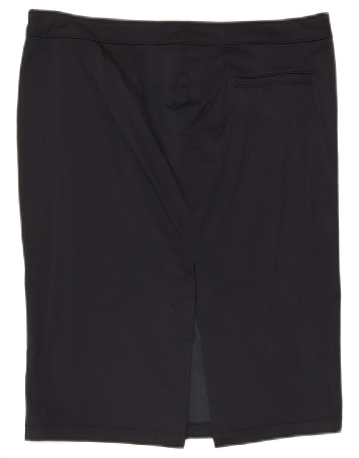 Sisley Damen Bleistiftrock W32 Large Marineblau