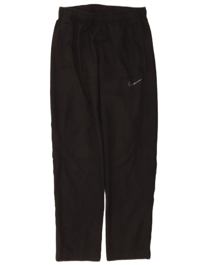 Nike Damen Dri Fit Trainingshose UK 10 Small Schwarz Polyester