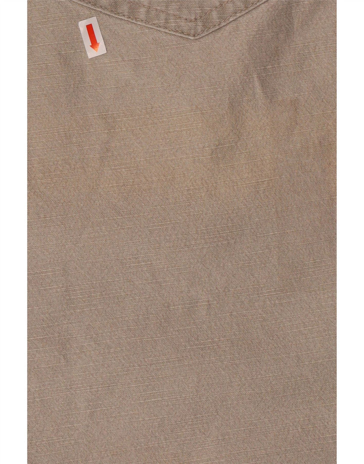 WRANGLER Herren Texas Stretch Gerade Freizeithose W32 L34 Beige Baumwolle