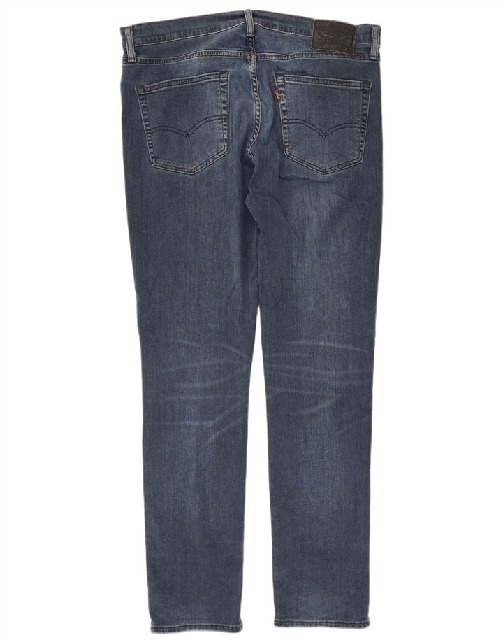 Levi's Herren 511 Slim Jeans W36 L32 Marineblau Baumwolle