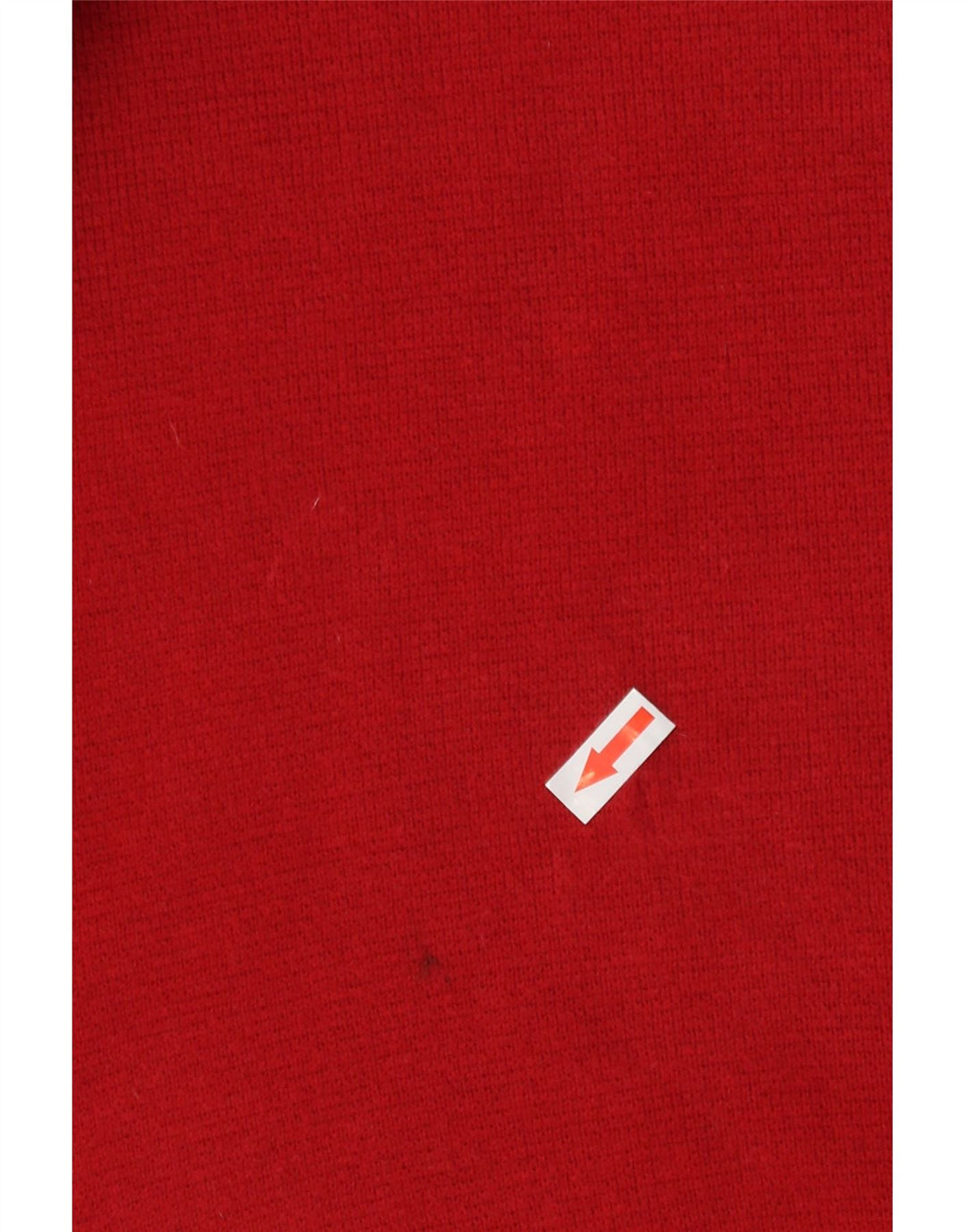 Barbour Herren-Pullover mit Reißverschluss am Hals, groß, burgunderrote Baumwolle