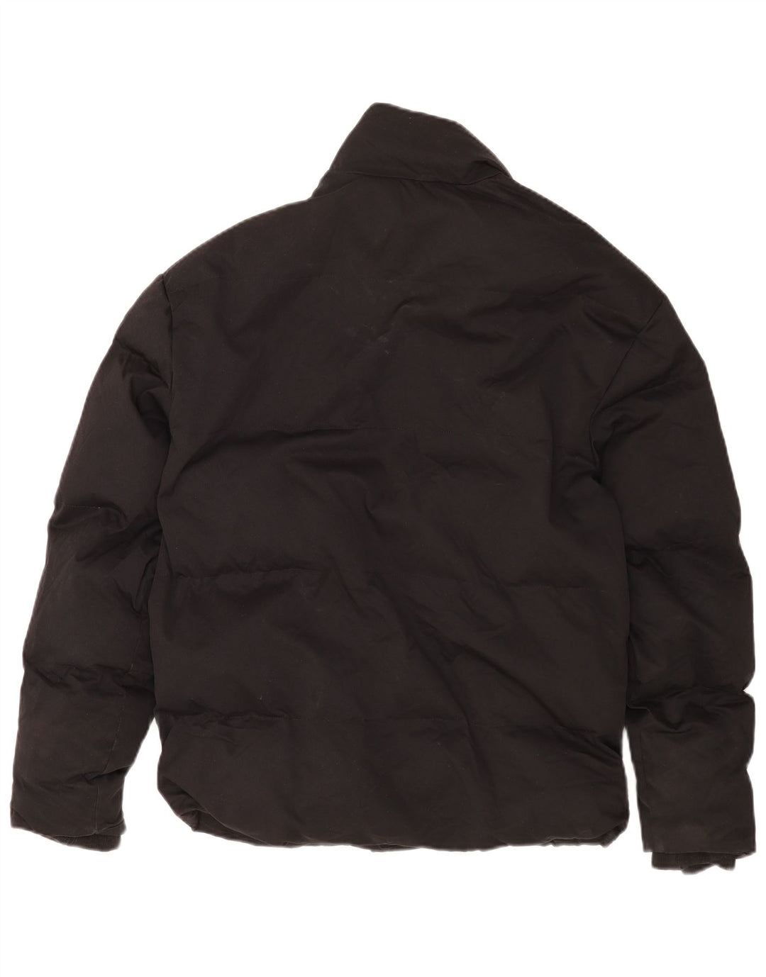 Zara Herren Wattierte Jacke UK 36 Small Schwarz