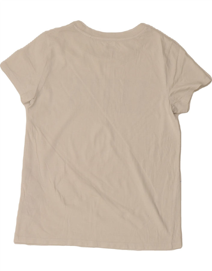 LEVI'S Womens Graphic T-Shirt Top UK 10 Small White Cotton Vintage Levi's and Second-Hand Levi's from Messina Hembry 