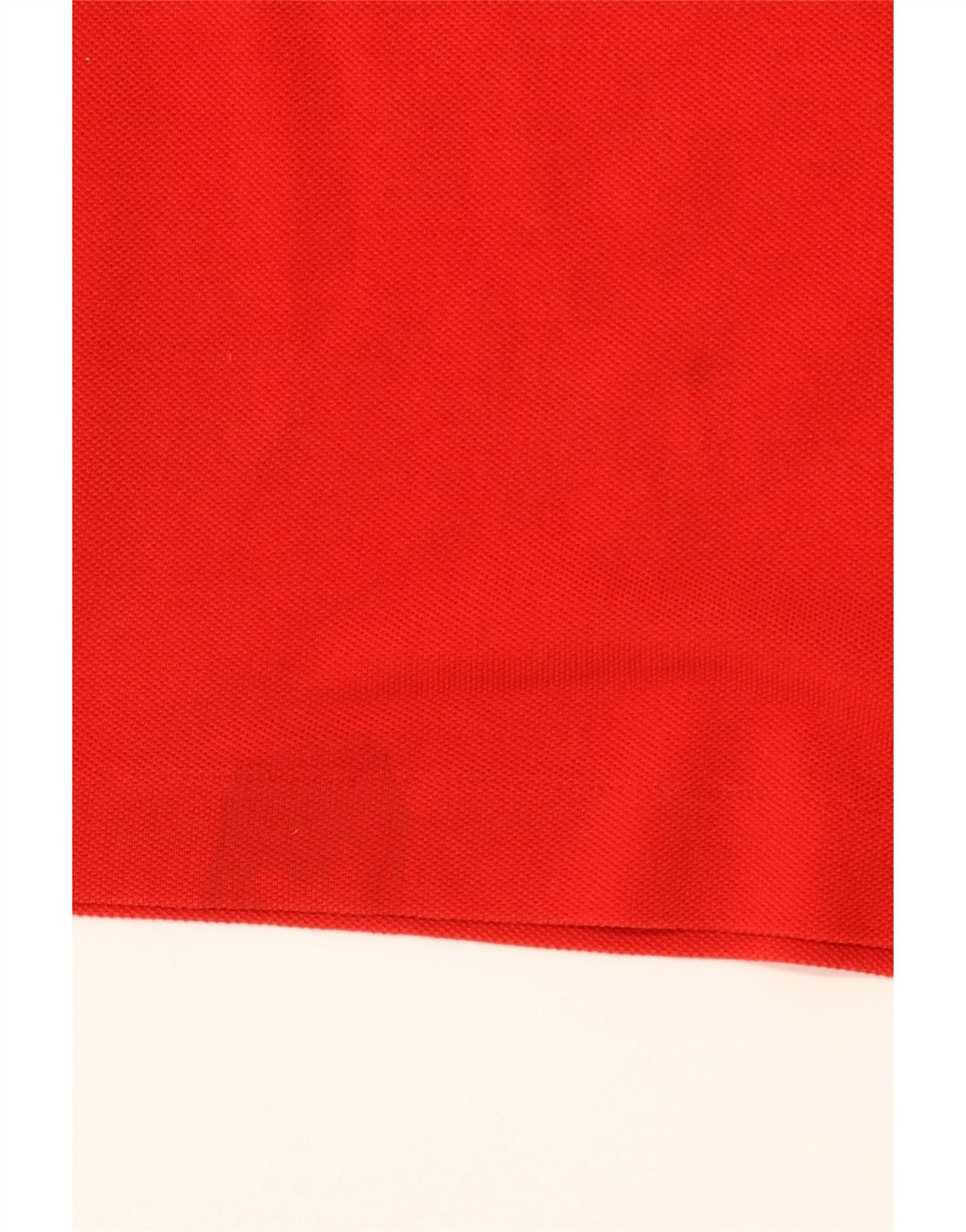 LACOSTE Mens Polo Shirt Size 5 Large Red Cotton