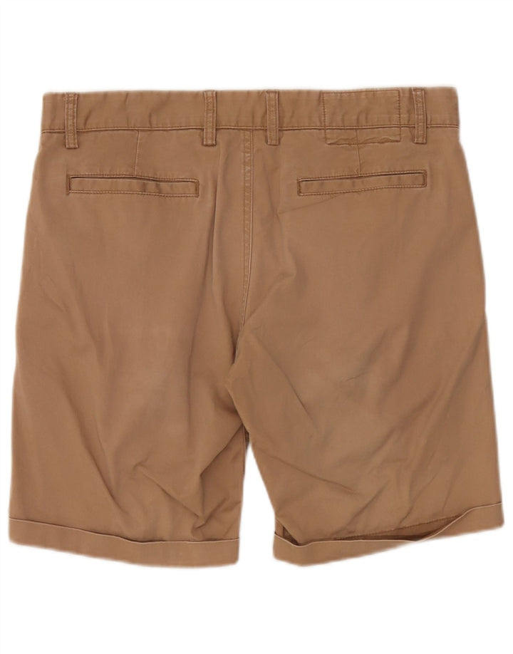 Sun68 Herren-Chinoshorts W34, große braune Baumwolle