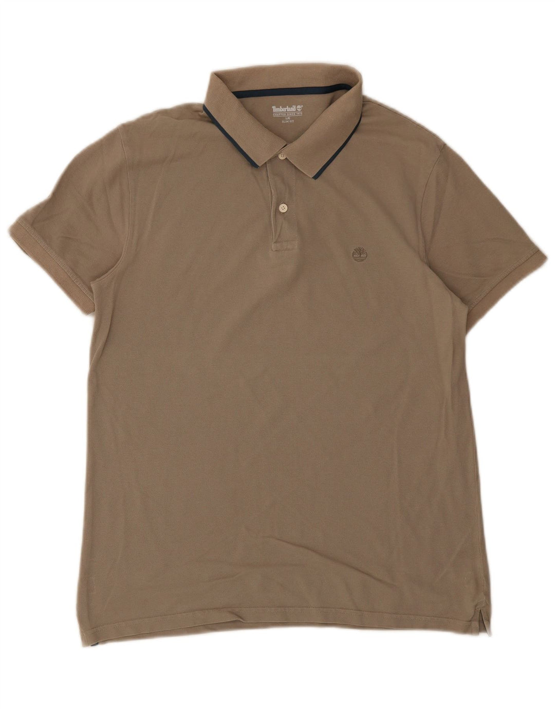 Timberland Herren Slim Fit Poloshirt Large Grau
