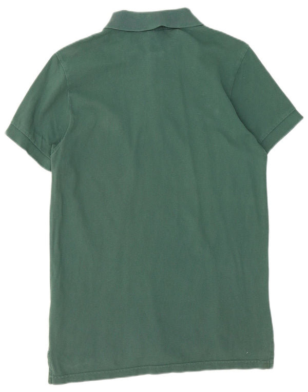 Fila Herren Tennis Poloshirt IT 42 XS Grüne Baumwolle
