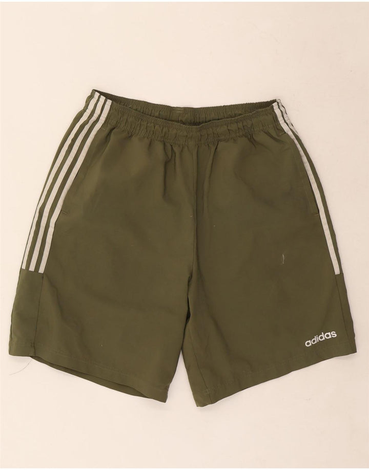Adidas Herren Sportshorts, groß, Khaki, Polyester