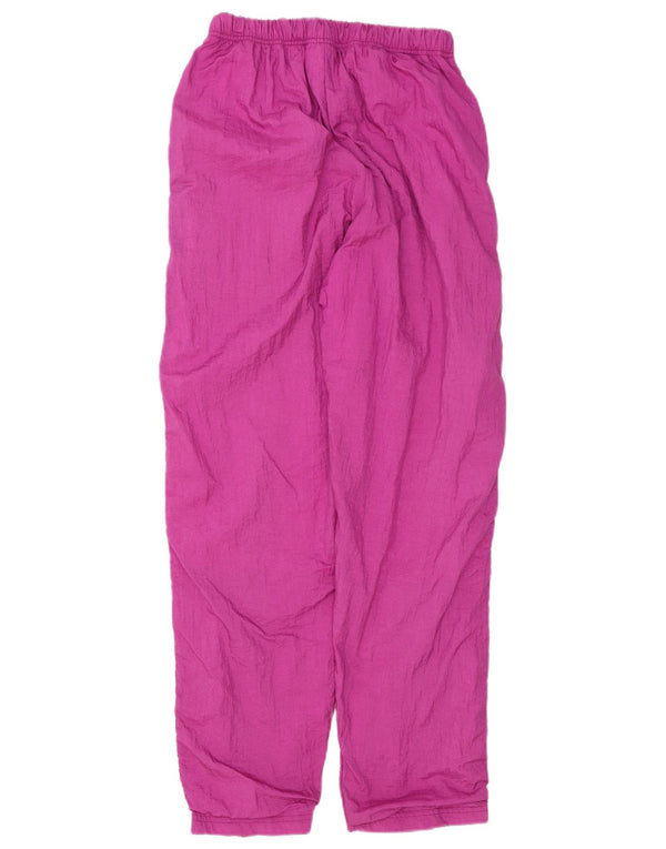 Kappa Damen Trainingshose Jogger UK 12 Mittelrosa Farbblock