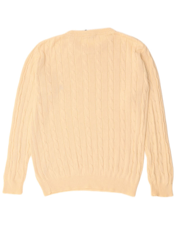 DANIEL HECHTER Herren-Pullover mit Rundhalsausschnitt, EU 48, Mittelbeige