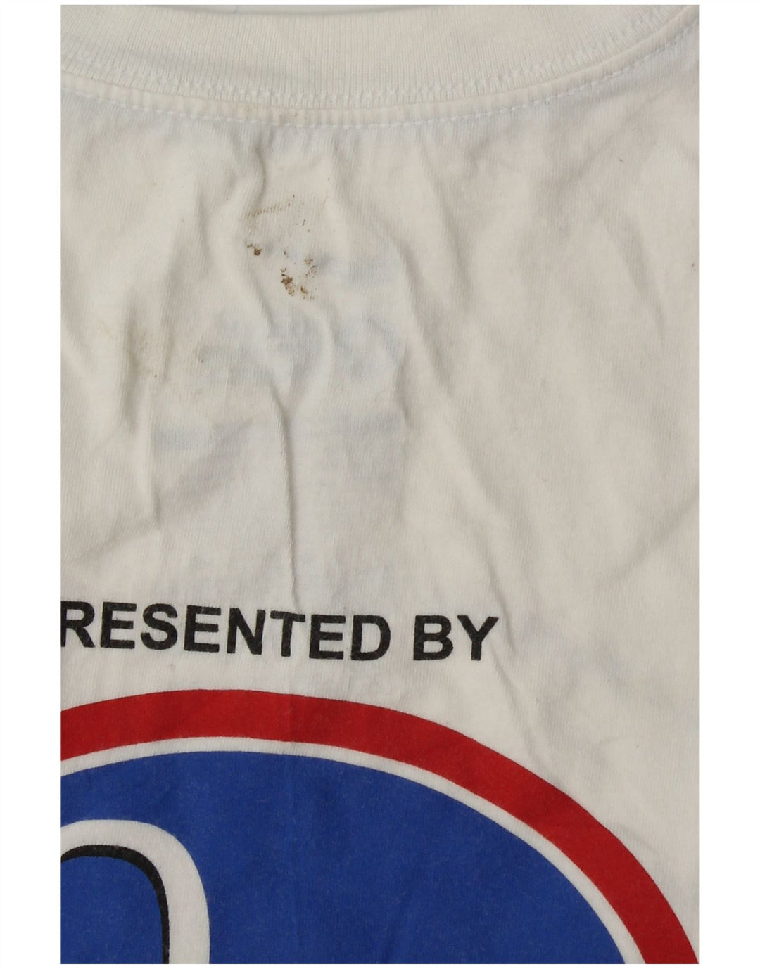 NIKE Damen-T-Shirt mit Grafik, UK 14, mittelweiße Baumwolle