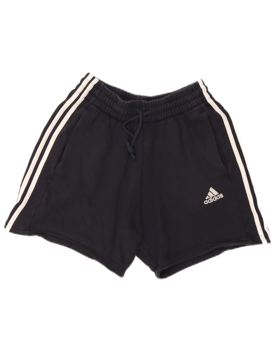Adidas Damen Sportshorts UK 10 Small Marineblau