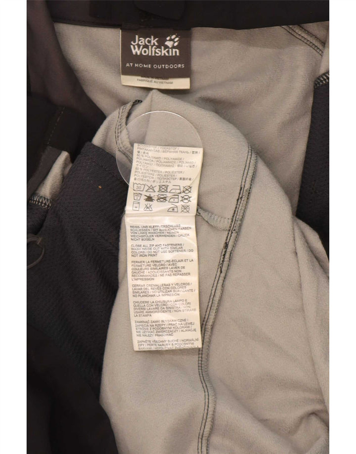 Jack Wolfskin Herren Windjacke UK 36/38 Medium Schwarz Polyamid