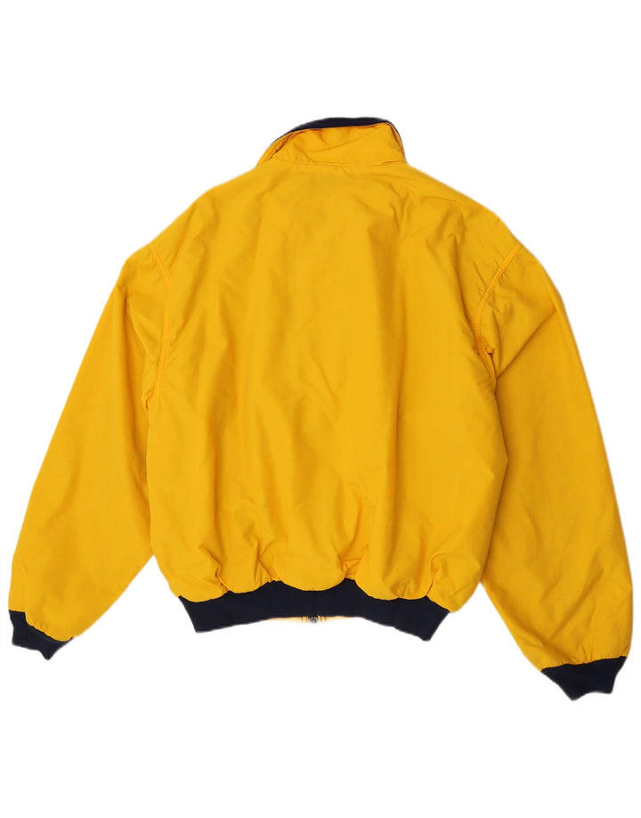 L.L.Bean Herren Bomberjacke UK 42 XL Gelber Farbblock