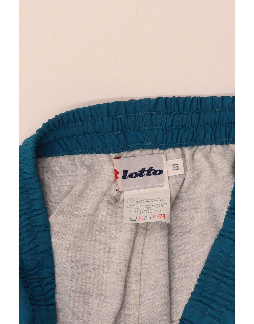 Lotto Herren-Trainingshose, Jogginghose, klein, blaues Nylon