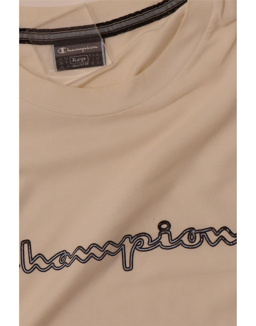 CHAMPION Herren Grafik T-Shirt Top XL Weiß