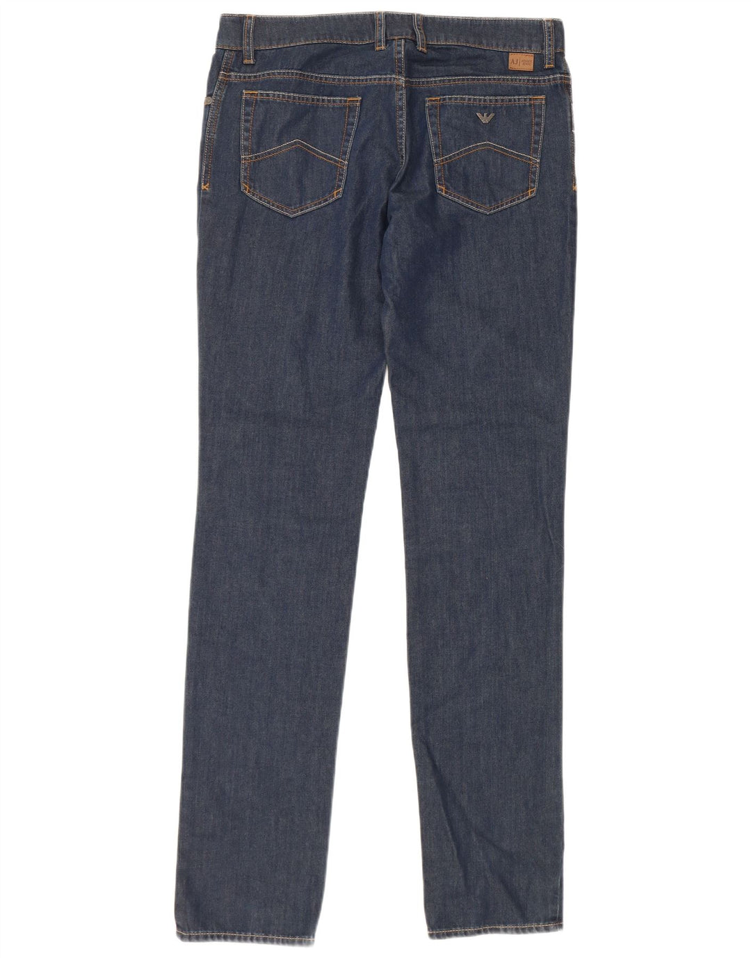 ARMANI JUNIOR Jungen Slim Jeans 15-16 Jahre W32 L33 Blaue Baumwolle