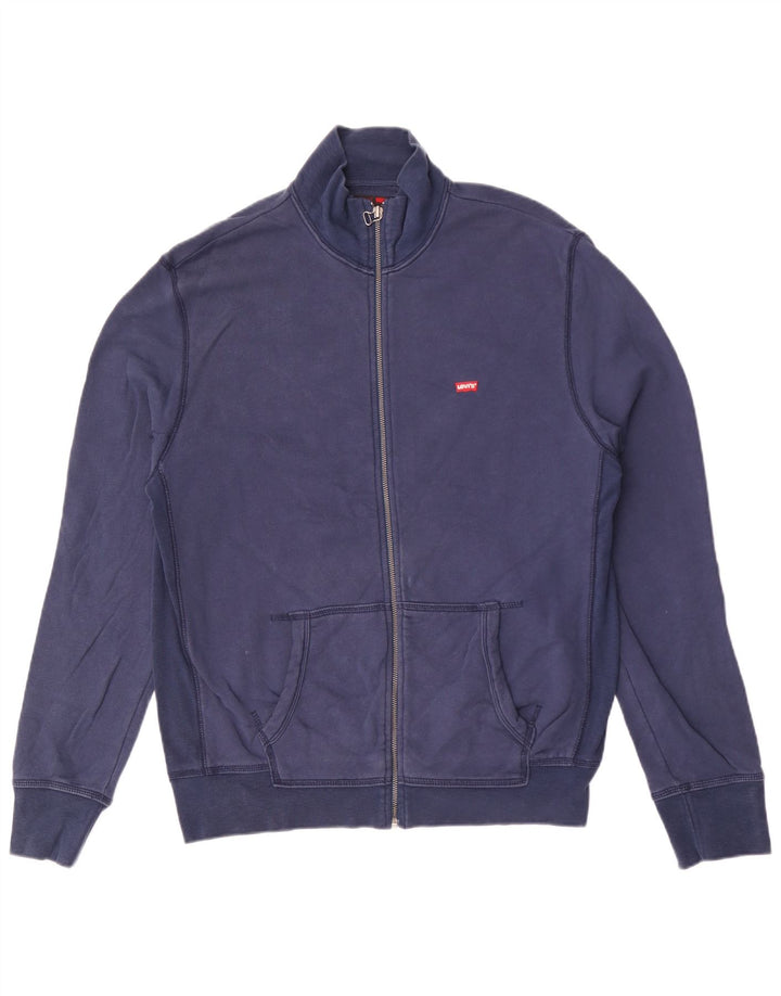 LEVI'S Herren-Trainingsanzug-Top-Jacke, mittelgroß, Marineblau