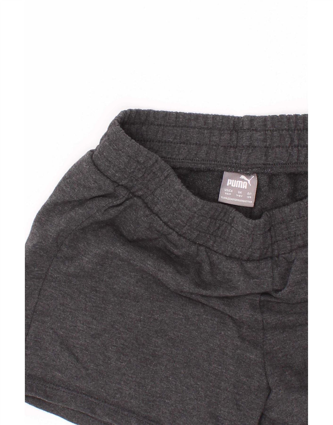 Puma Jungen Graphic Sport Shorts 7–8 Jahre Grau