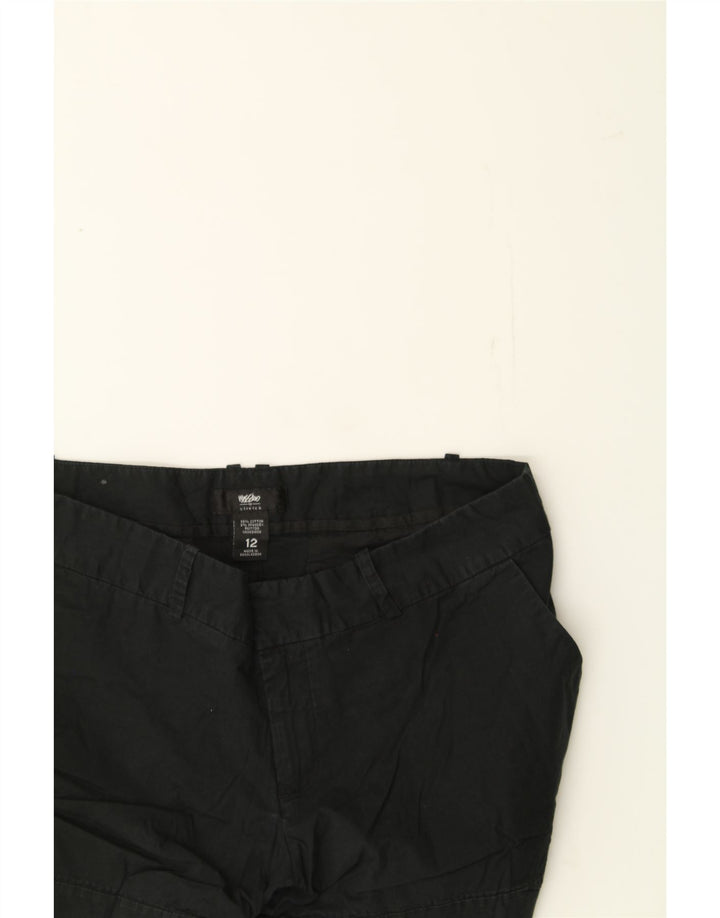 MOSSIMO Womens Chino Shorts US 12 Large W34 Black Cotton Vintage Mossimo and Second-Hand Mossimo from Messina Hembry 