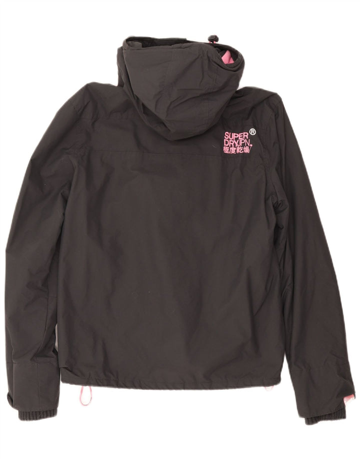 SUPERDRY Damen The Windcheater Graphic Windjacke UK 18 XL Grau