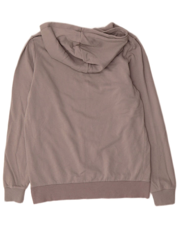 Jack & Jones Jungen-Pullover mit grafischem Kapuzenpullover, 15–16 Jahre, graue Baumwolle