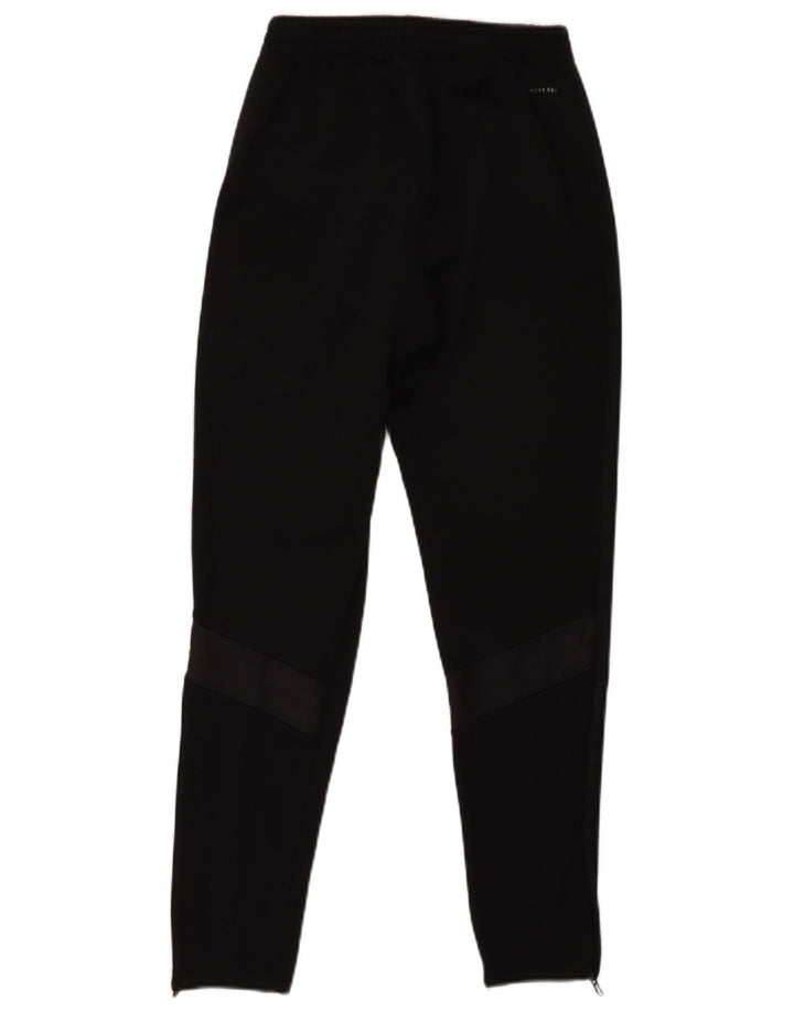 ADIDAS Mens Tracksuit Trousers Small  Black Polyester
