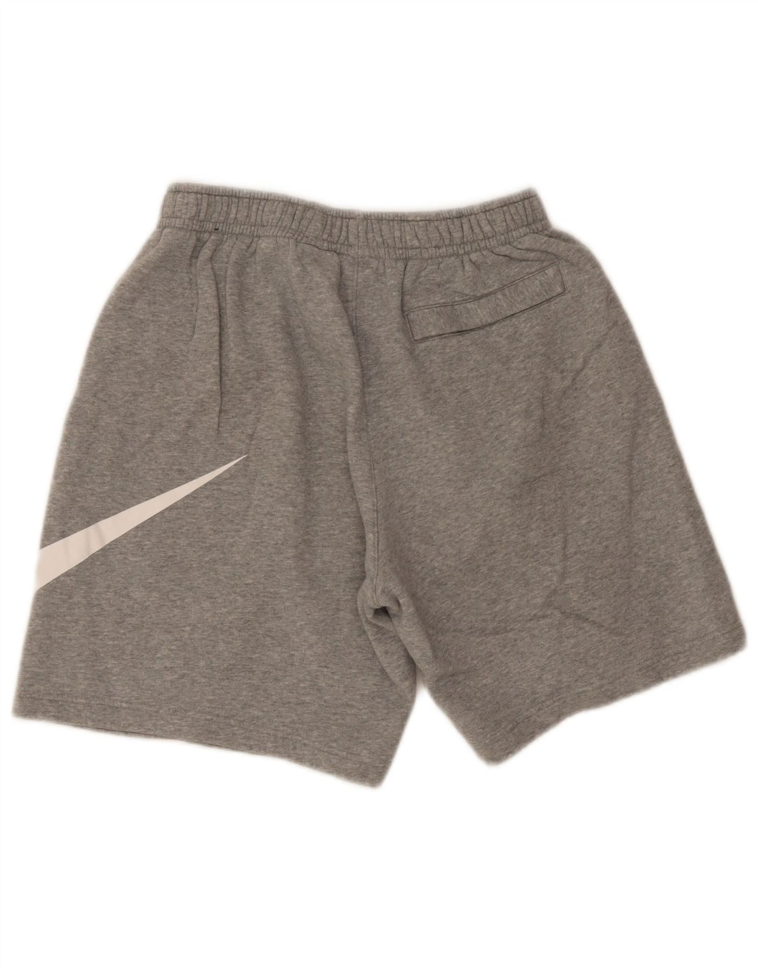 Nike Herren-Sportshorts mit Grafik, mittelgraue Baumwolle