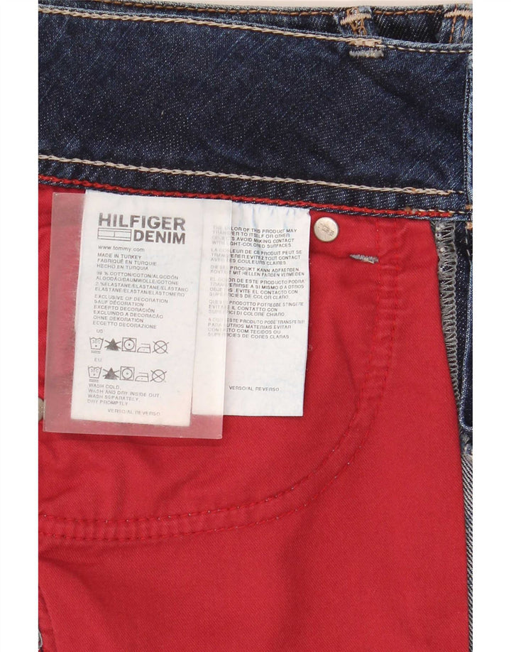 Tommy Hilfiger Damen-Jeansrock, Größe S, W27, Blau, Baumwolle